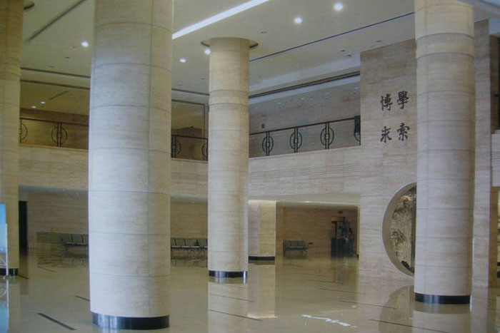 大理石圆柱补胶的方法