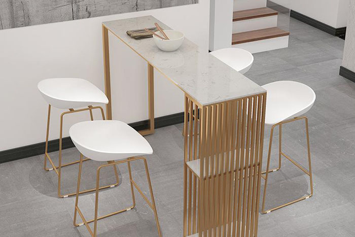 几款常见的大理石吧台桌气概